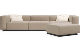 Диван прямой модульный Наполи 2 Beige