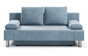 Диван еврокнижка прямой Парма велюр Bingo Blue