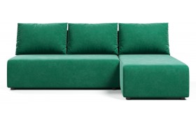 Диван еврокнижка угловой Консул Bingo Green