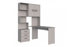 Стол письменный Эльброни правый кашемир Компьютерный