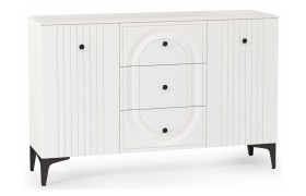 Комод Вестра 13.309 белый pe шагрень /