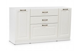 Комод Ливерпуль белый / ясень ваниль НМ-1012-100