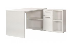 Компьютерный стол Лайт 03.245F белый гладкий 101