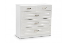 Комод Ливерпуль 10.103.01 белый / ясень ваниль