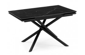 Кухонный стол Мэриан 140(200)х80 shakespeare black / черный Керамический