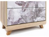 Комод Мегаполис КМ-02, дуб каньон/фотопечать бали от производителя