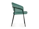 Лео зеленый brandy light 10 / черный Стул на металлокаркасе от производителя