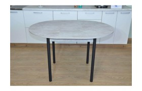 Стол обеденный раскладной Ника Цемент светлый