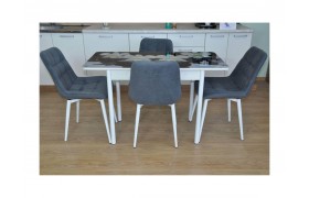 Обеденная группа Нью Йорк фотопечать №5