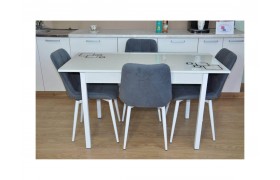 Обеденная группа Альфа фотопечать №2