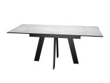 Стол DikLine SKM110 Керамика Белый мрамор/опоры черные распродажа