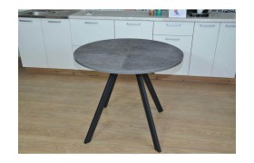 Стол обеденный раскладной Нарди Цемент темный