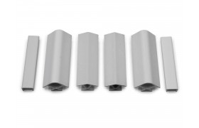 Аксессуары Комплект заглушек для цоколя Светло-серый