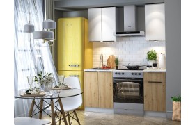 Кухня гарнитур без столешницы Калипсо, 1 м