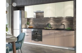 Кухонный гарнитур без столешницы Калипсо 2,6 м