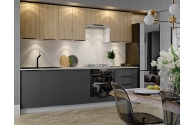 Кухня гарнитур без столешницы Калипсо 2,6 м