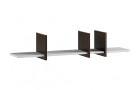 Полка навесная Модена МН-1 ясень анкор светлый/венге