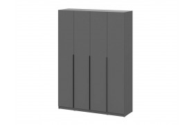 Шкаф распашной с наполнением (11 полок + штанга) 5 (1600), Гр