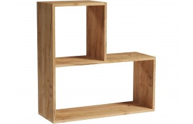 Полка настенная Гира Навесная ГН-1 дуб крафт золотой