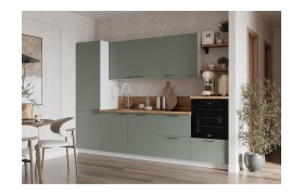 Кухня КГ 3000 Эмаль, Олива Арника РМ в.7