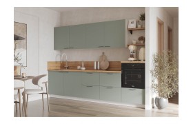 Кухня КГ 3000 Эмаль, Олива Арника РМ в.4