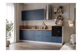 Кухня КГ 3000 ПВХ, Ежевика Арника РМ в.2