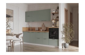 Кухня КГ 2550 Эмаль, Олива Арника РМ