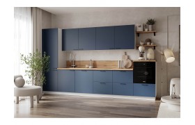 Кухня КГ 3600 ПВХ, Ежевика Арника РМ в.7