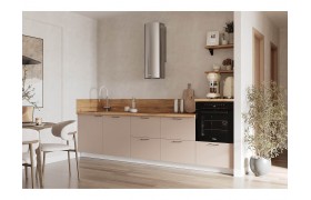 Кухонный гарнитур КГ 3000 Эмаль, Крем Арника РМ в.3