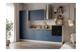 Кухонный гарнитур КГ 3000 ПВХ, Ежевика Арника РМ в.8