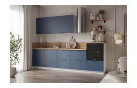 Кухонный гарнитур КГ 3000 ПВХ, Ежевика Арника РМ в.5