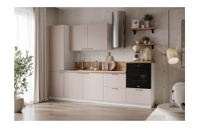 Кухня КГ 3000 ПВХ, Магнолия Арника РМ в.11