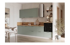 Кухонный гарнитур КГ 3000 Эмаль, Олива Арника РМ в.2