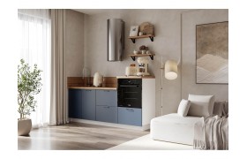 Кухонный гарнитур КГ 2100 ПВХ, Ежевика Арника РМ в.3