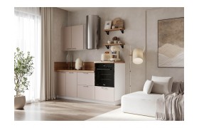 Кухонный гарнитур КГ 2100 ПВХ, Манголия Арника РМ в.2