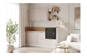 Кухонный гарнитур КГ 1950 ПВХ, Манголия Арника РМ в.4