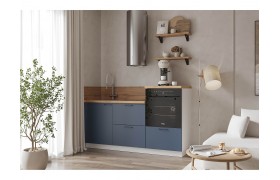 Кухонный гарнитур КГ 1800 ПВХ, Ежевика Арника РМ в.3