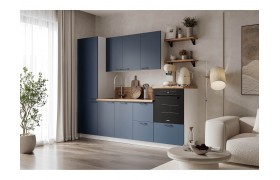 Кухонный гарнитур КГ 2550 ПВХ, Ежевика Арника РМ в.7