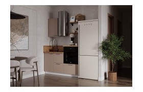 Кухня КГ 1500 Эмаль, Крем Арника РМ в.2