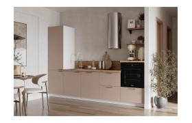 Кухонный гарнитур КГ 3000 Эмаль, Крем Арника РМ в.9