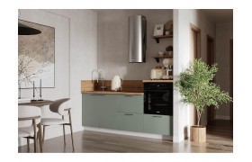 Кухня КГ 2100 Эмаль, Олива Арника РМ в.6