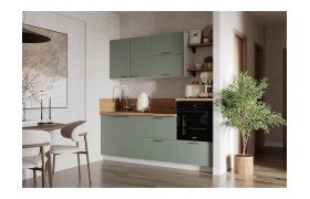 Кухня КГ 2100 Эмаль, Олива Арника РМ в.4