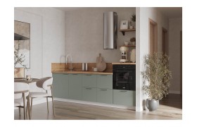 Кухонный гарнитур КГ 2550 Эмаль, Олива Арника РМ в.3