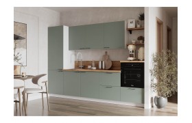 Кухонный гарнитур КГ 3000 Эмаль, Олива Арника РМ в.10