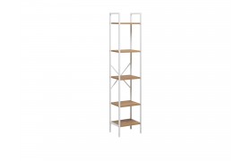 Стеллаж Leset Стилвуд 15 узкий, 5 полок
