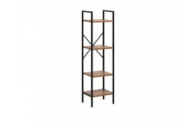 Стеллаж Leset Стилвуд 14 узкий, 4 полки