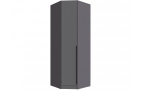 Шкаф угловой Мадрид угол скос, Графит серый