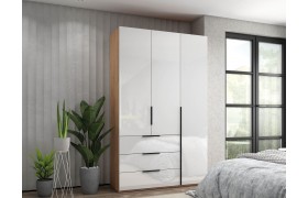 Шкаф 3-х дверный с ящиками, 135 см Люкс