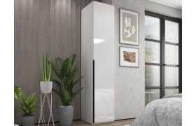 Шкаф 1-дверный с полками, 45 см Люкс