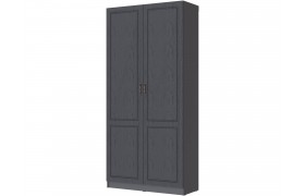 Шкаф 2-х створчатый Апполия, Графит серый/Лунный кратер